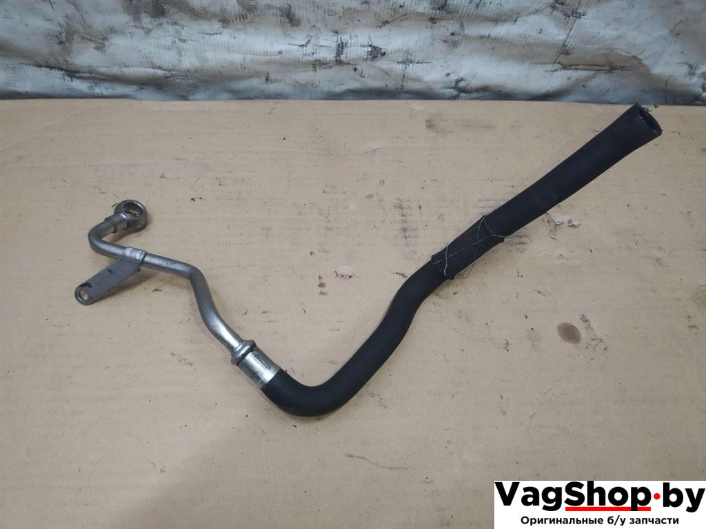 патрубок (трубопровод, шланг) Audi Q5 8R 2009, 2.0 л., TFSI, CDN, бензин, АКПП, черный, внедорожник 5 дв., полный привод - фото №1