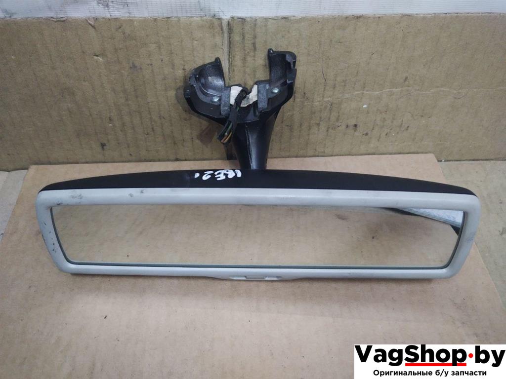 зеркало салона Volkswagen Touran 2 2013, 1.6 л., TDi, CAY, дизель, МКПП, черный, минивэн, передний привод - фото №1