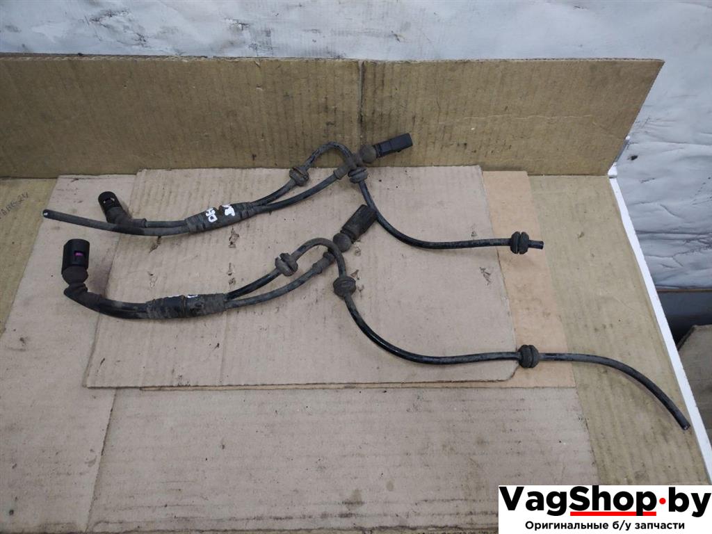 провод датчика ABS Audi Q7 4L 2008, 3.0 л., TDi, дизель, АКПП, черный, внедорожник 5 дв., полный привод, 6E0973702, 1J0973802 - фото №1