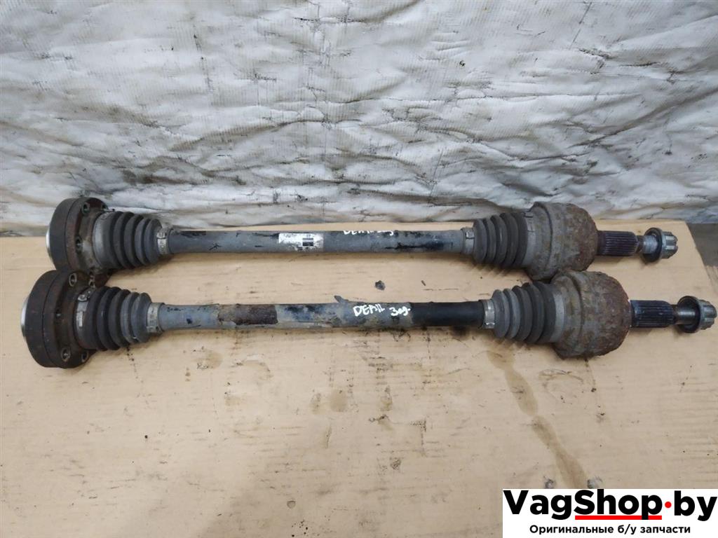 полуось задняя (приводной вал, ШРУС) Audi Q7 4L 2008, 3.0 л., TDi, дизель, АКПП, черный, внедорожник 5 дв., полный привод, 7L8501201 - фото №1