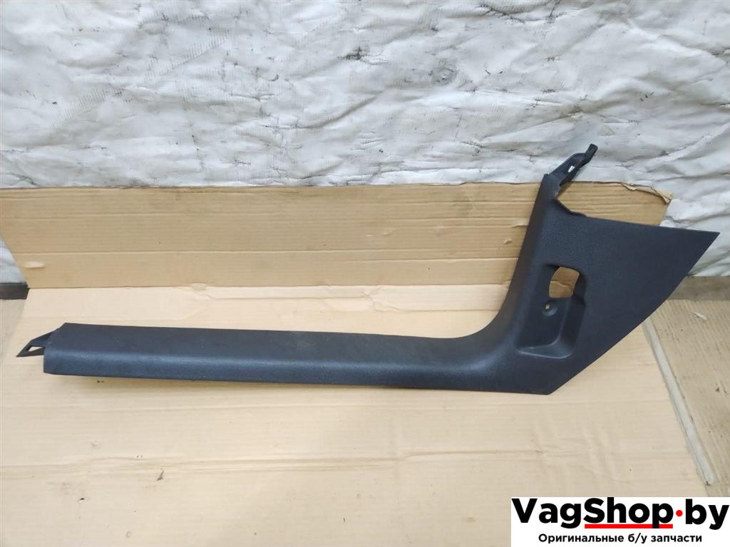 накладка на порог Volkswagen Touran 2 2013, 1.6 л., TDi, CAY, дизель, МКПП, черный, минивэн, передний привод, 1T1863483C - фото №1