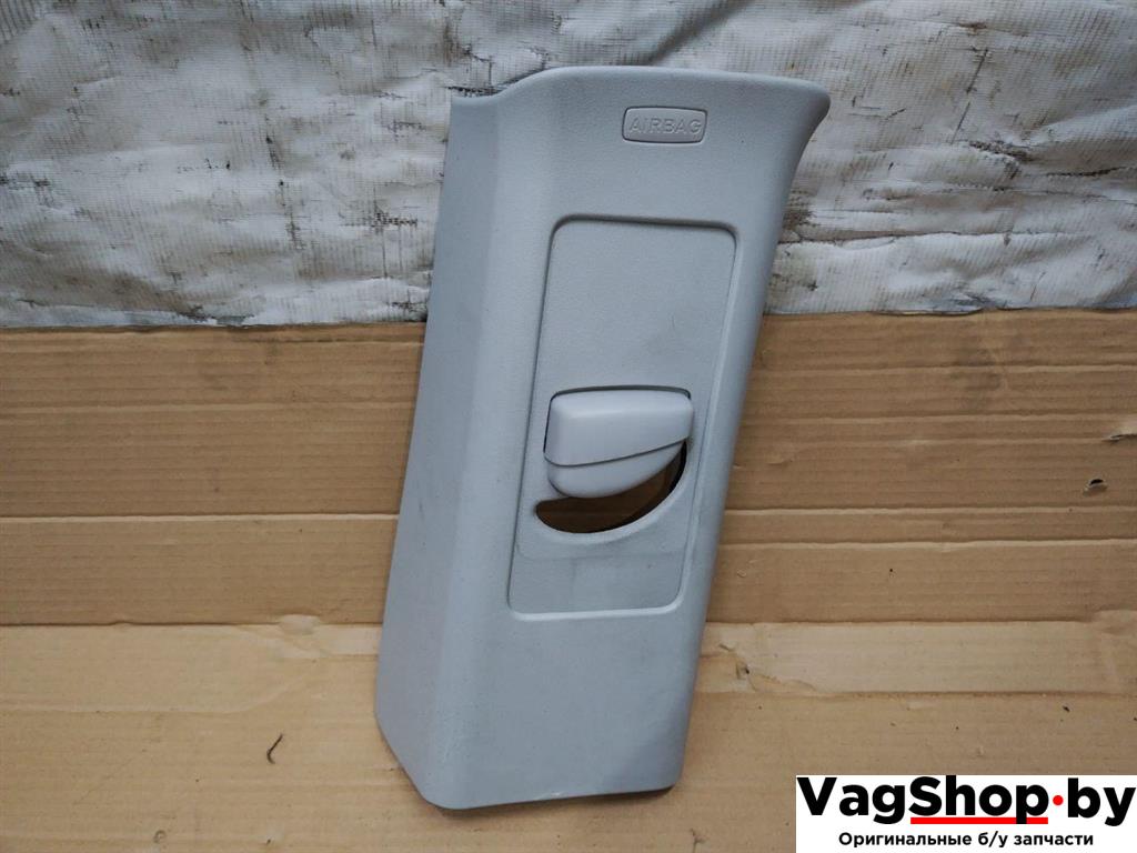 обшивка стойки задней левой Volkswagen Touran 2 2013, 1.6 л., TDi, CAY, дизель, МКПП, черный, минивэн, передний привод, 1T0867287F, 1T0867311D - фото №1