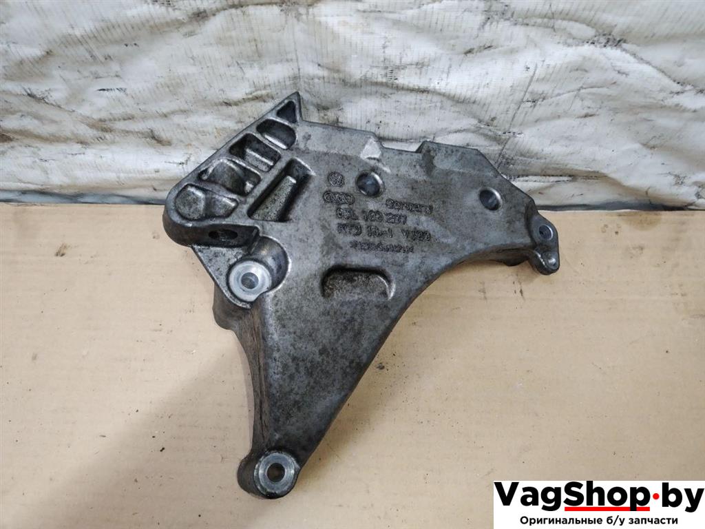 кронштейн двигателя Volkswagen Touran 2 2013, 1.6 л., TDi, CAY, дизель, МКПП, черный, минивэн, передний привод, 03L199207 - фото №1