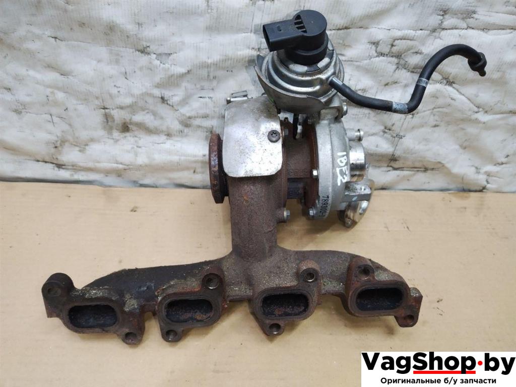 турбина Volkswagen Touran 2 2013, 1.6 л., TDi, CAY, дизель, МКПП, черный, минивэн, передний привод, 03L253016T - фото №1