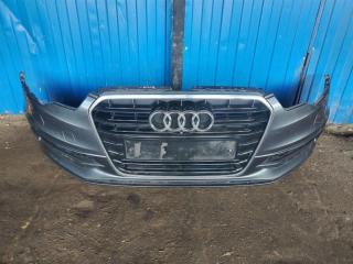 бампер передний Audi A6 4G/C7 2012, 2.0 л., TDi, CGL, дизель, АКПП, серый, универсал, передний привод, 4G0807437C, 4G0807233