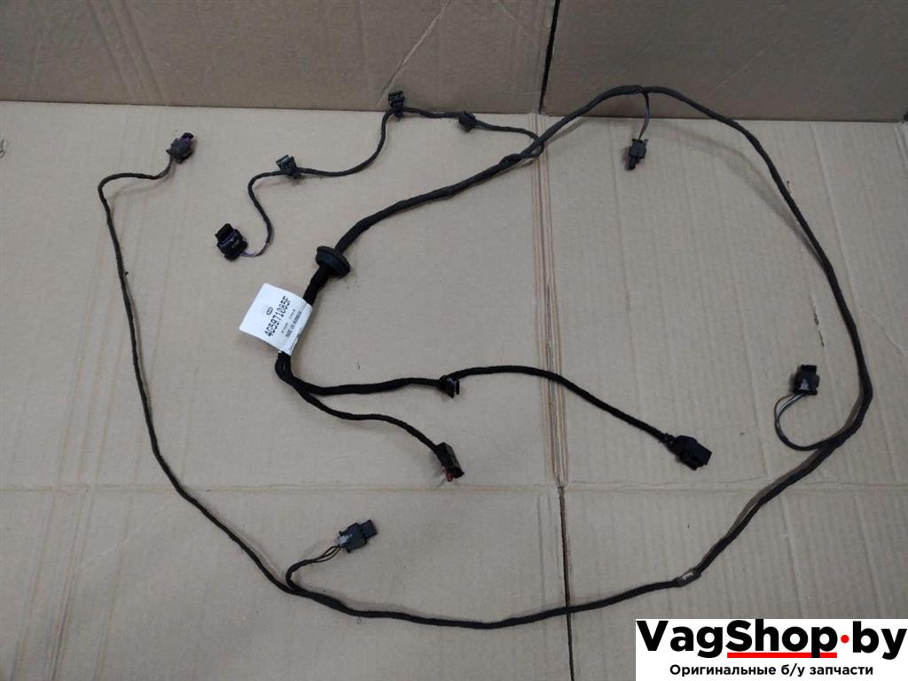 Проводка бампера заднего Audi A6 4G/C7 2012, 2.0 л., TDi, CGL, дизель, АКПП, серый, универсал, передний привод, 4G5971085F - фото №1