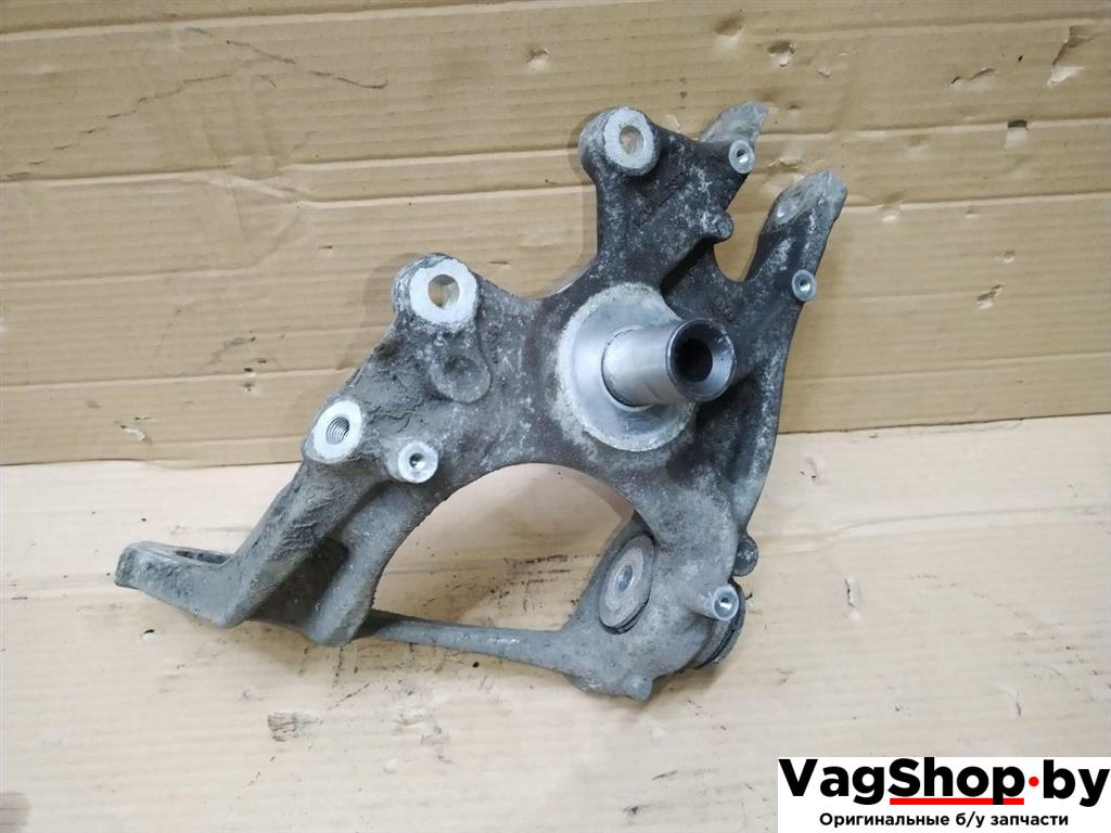 кулак задний левый Audi A6 4G/C7 2012, 2.0 л., TDi, CGL, дизель, АКПП, серый, универсал, передний привод, 4G0505431E - фото №1