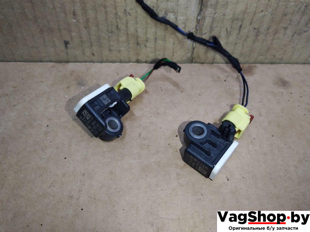 датчик удара Audi A6 4G/C7 2012, 2.0 л., TDi, CGL, дизель, АКПП, серый, универсал, передний привод, 4H0959643 - фото №1