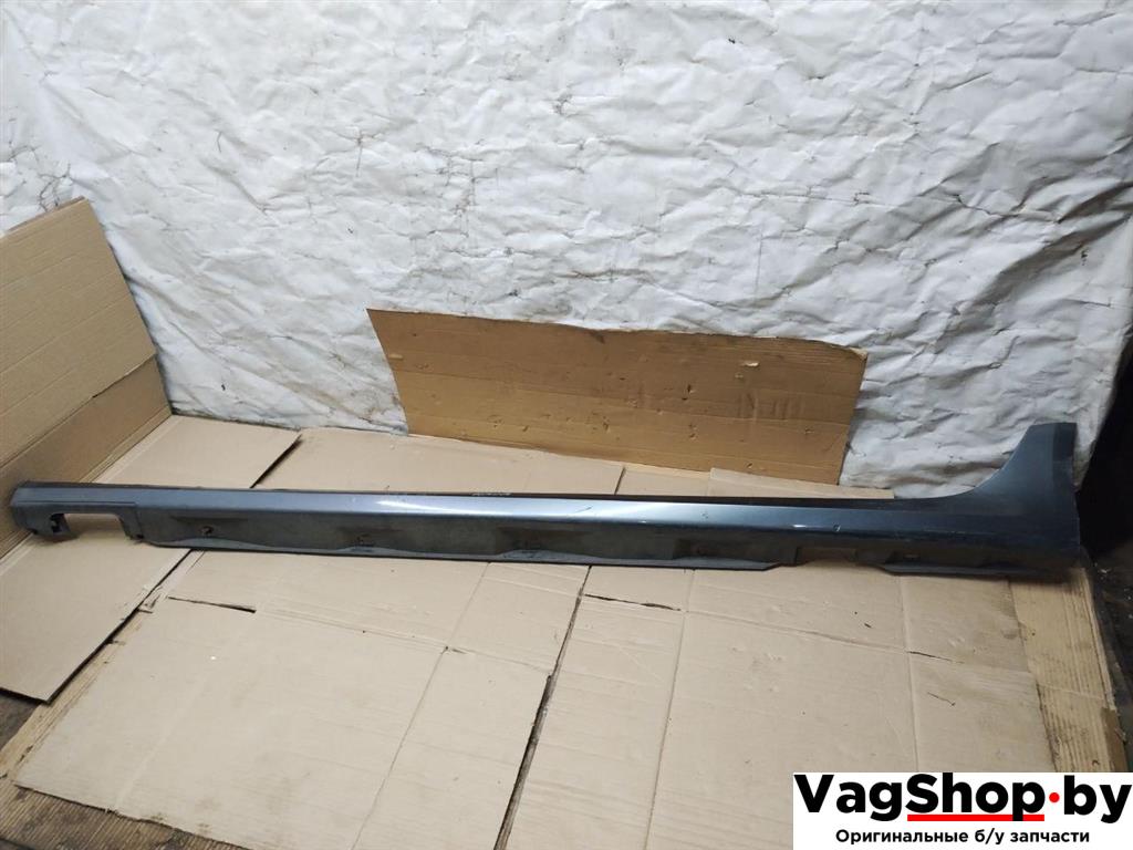 накладка на порог Audi A6 4G/C7 2012, 2.0 л., TDi, CGL, дизель, АКПП, серый, универсал, передний привод, 4G0853855F - фото №1