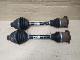 полуось передняя левая (приводной вал, ШРУС) Audi A6 4G/C7 2012, 2.0 л., TDi, CGL, дизель, АКПП, серый, универсал, передний привод, 4G0407271A