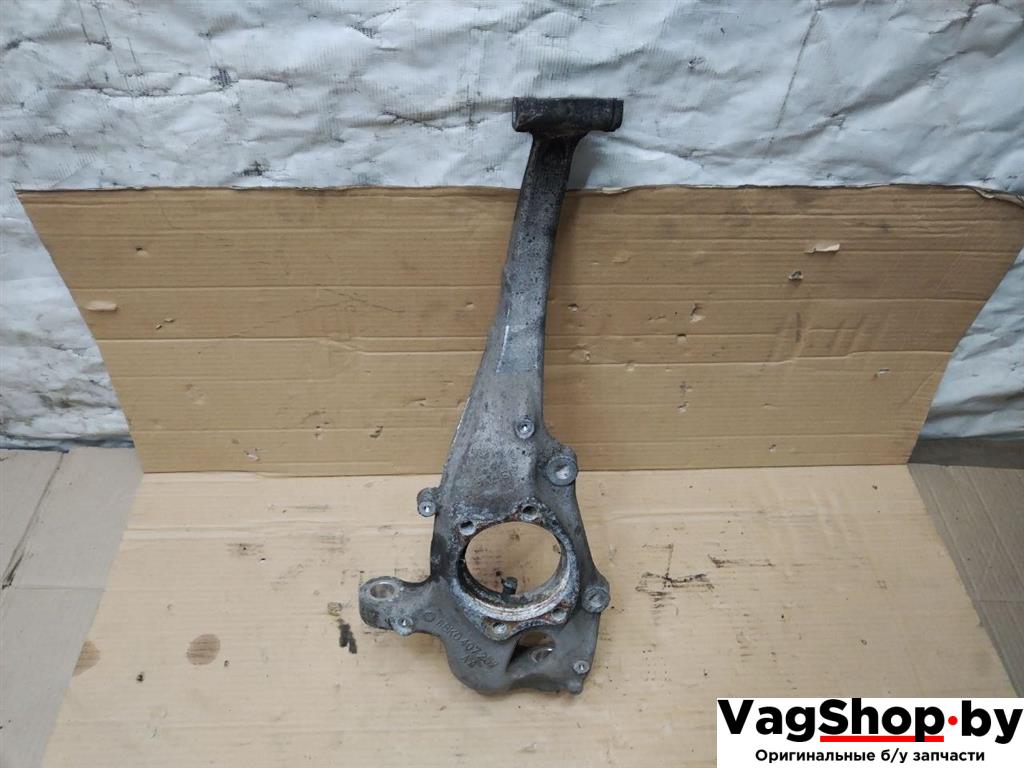 кулак поворотный левый Audi A6 4G/C7 2012, 2.0 л., TDi, CGL, дизель, АКПП, серый, универсал, передний привод, 4G0407241D, 8K0407257AA - фото №1