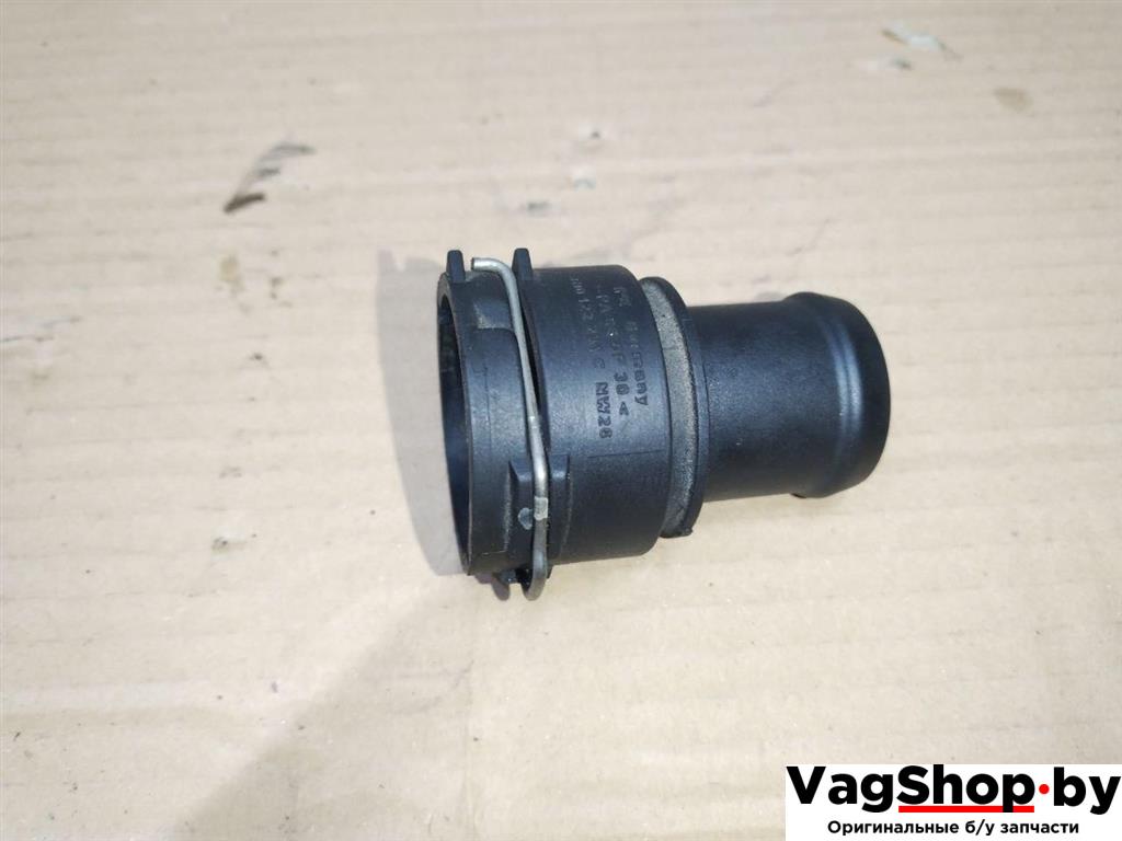 фланец (тройник) системы охлаждения Audi A6 4G/C7 2012, 2.0 л., TDi, CGL, дизель, АКПП, серый, универсал, передний привод, 3B0122291C - фото №1