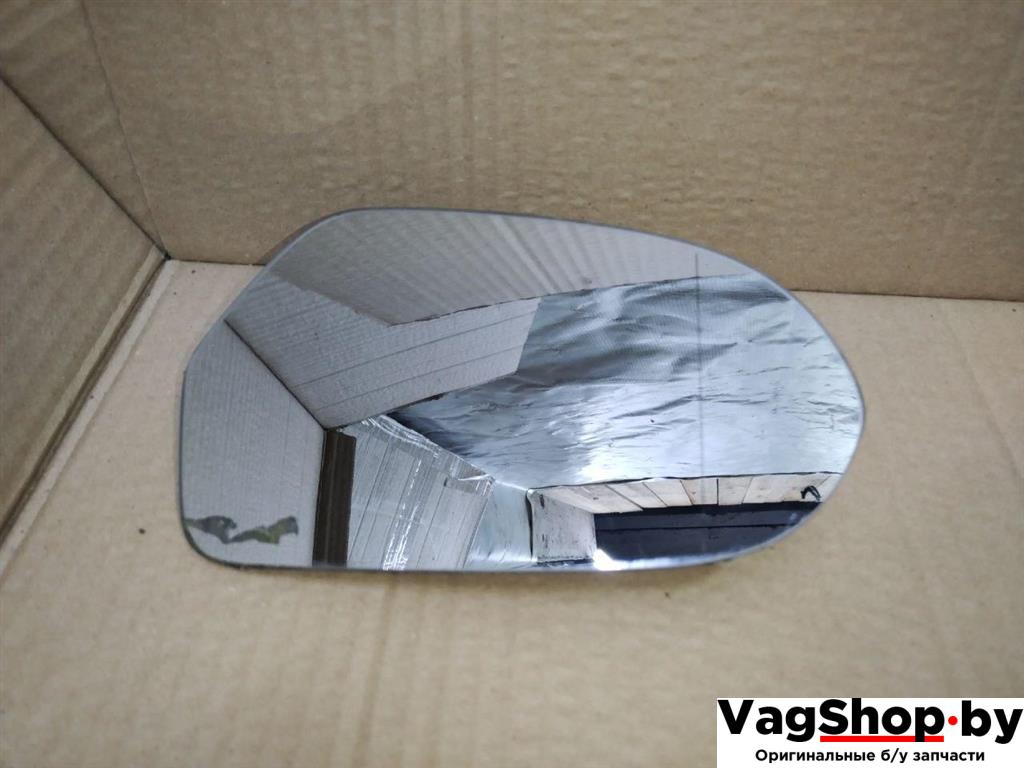 стекло зеркала наружного правого Audi A6 4G/C7 2012, 2.0 л., TDi, CGL, дизель, АКПП, серый, универсал, передний привод - фото №1