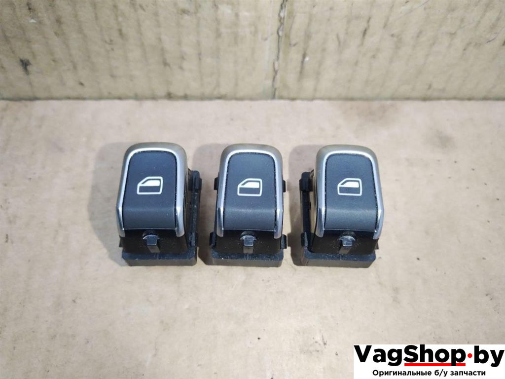 кнопка стеклоподъемника Audi A6 4G/C7 2012, 2.0 л., TDi, CGL, дизель, АКПП, серый, универсал, передний привод, 4H0959855A - фото №1