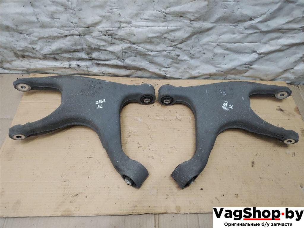 рычаг задний Audi A4 B8/8K 2010, 2.7 л., TDi, CGK, дизель, МКПП, белый, седан, передний привод, 8K0505311J, 8K0505312J - фото №1