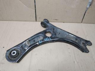 рычаг передний Volkswagen Caddy 3 поколение [рестайлинг] 2012, 2.0 л., TDi, CFH, дизель, МКПП, белый, минивэн, передний привод, 1K0407152BL