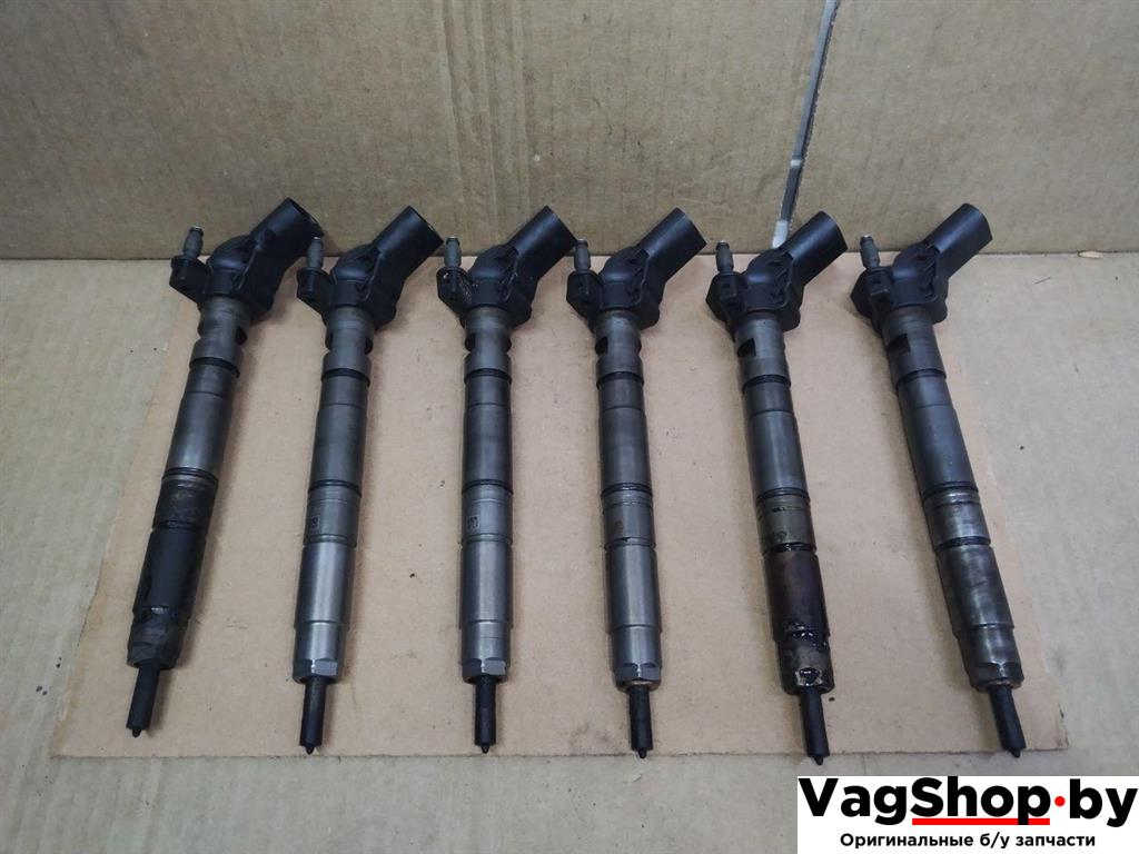 форсунка Audi Q7 4L 2008, 3.0 л., TDi, дизель, АКПП, черный, внедорожник 5 дв., полный привод, 059130277AR, 0445116015 - фото №1