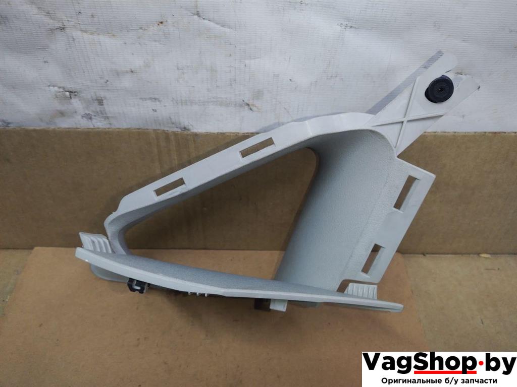 обшивка стойки передней правой Volkswagen Golf Plus 2 поколение 2010, 1.6 л., TDi, CAY, дизель, МКПП, черный, хетчбэк 5 дв., передний привод, 5M0858336BY20 - фото №1