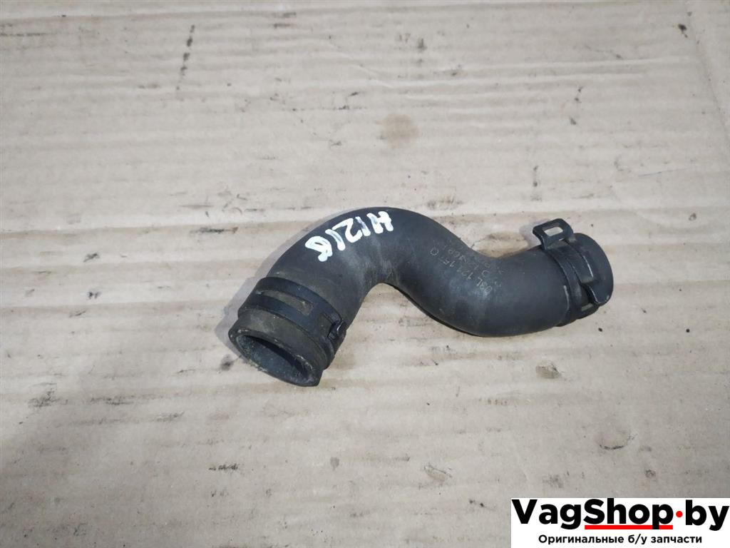 патрубок (трубопровод, шланг) Volkswagen Golf Plus 2 поколение 2010, 1.6 л., TDi, CAY, дизель, МКПП, черный, хетчбэк 5 дв., передний привод, 03L121157Q - фото №1