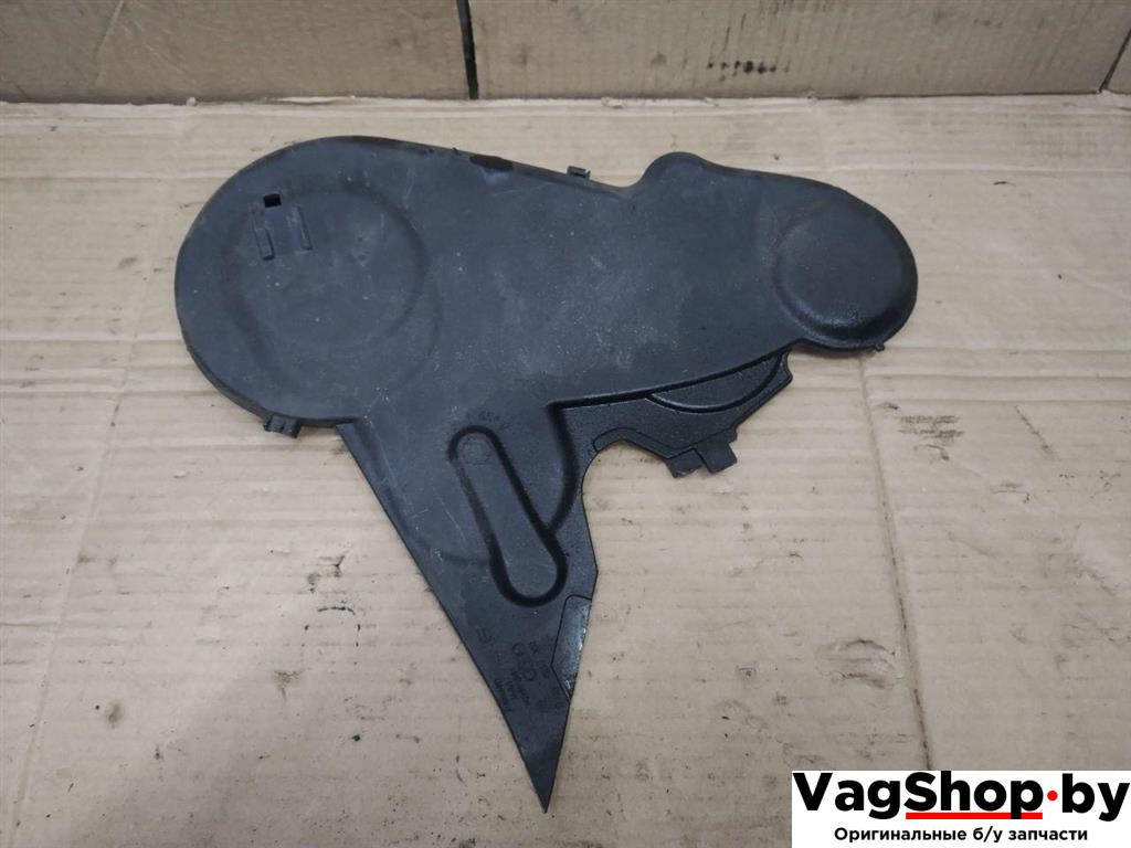 защита (кожух) ремня ГРМ Volkswagen Golf Plus 2 поколение 2010, 1.6 л., TDi, CAY, дизель, МКПП, черный, хетчбэк 5 дв., передний привод, 03L109107D - фото №1