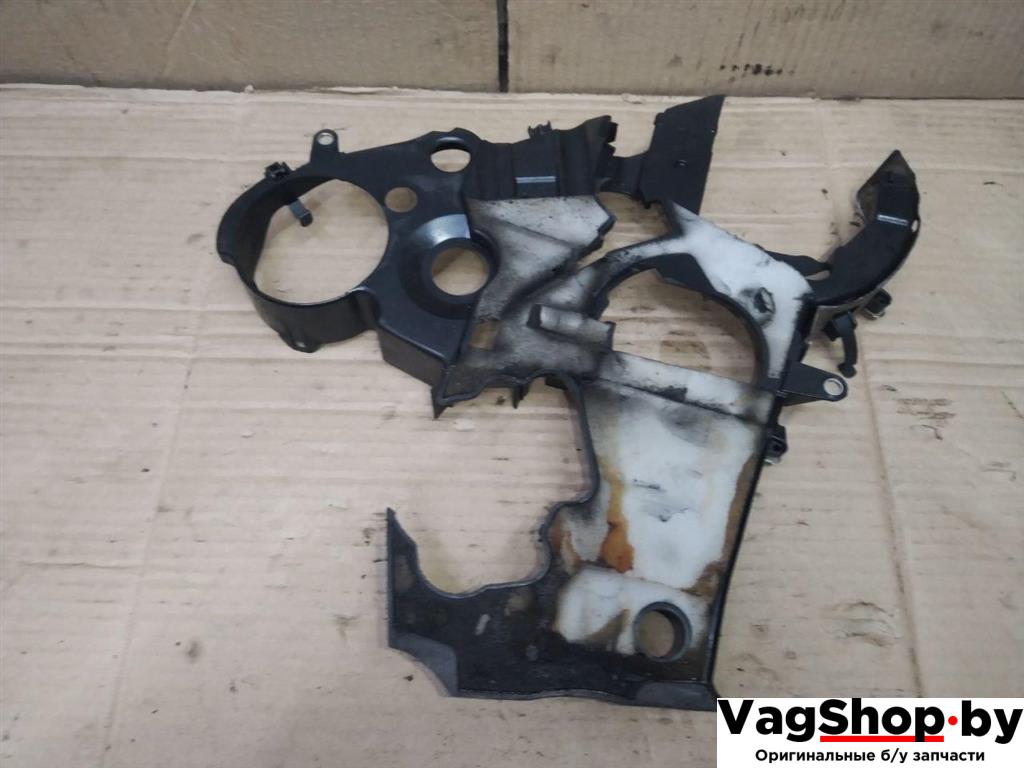 защита (кожух) ремня ГРМ Volkswagen Golf Plus 2 поколение 2010, 1.6 л., TDi, CAY, дизель, МКПП, черный, хетчбэк 5 дв., передний привод, 03L109145B - фото №1