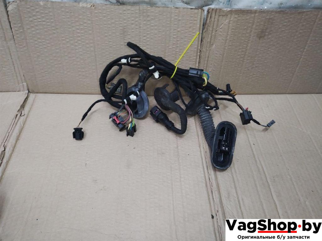 дверная проводка Audi Q7 4L 2008, 3.0 л., TDi, дизель, АКПП, черный, внедорожник 5 дв., полный привод, 4L0971687T, 4L0971693A - фото №1