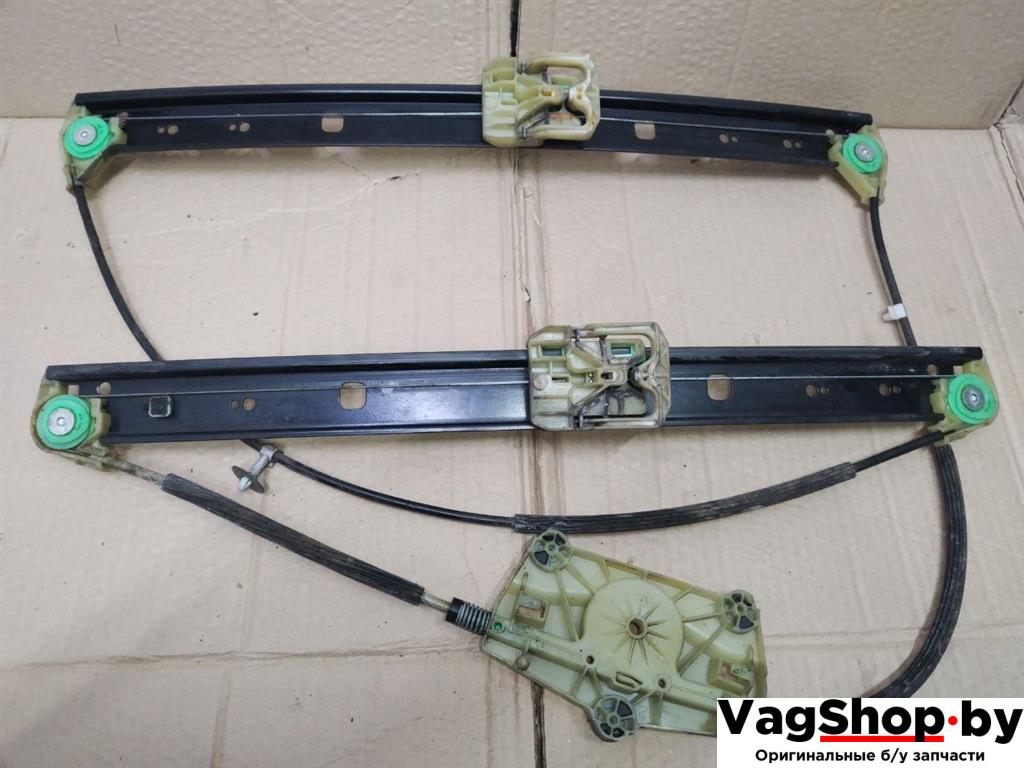 стеклоподъемник электрический передний правый Audi Q7 4L 2008, 3.0 л., TDi, дизель, АКПП, черный, внедорожник 5 дв., полный привод, 4L0837462E - фото №1