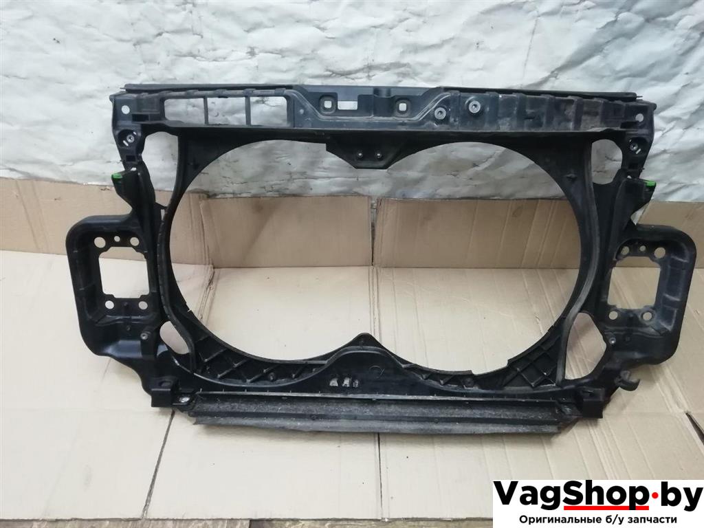 передняя панель крепления облицовки (телевизор) Audi A6 4F/C6 2007, 3.0 л., TDi, ASB, дизель, АКПП, голубой, универсал, полный привод, 4F0805594H - фото №1