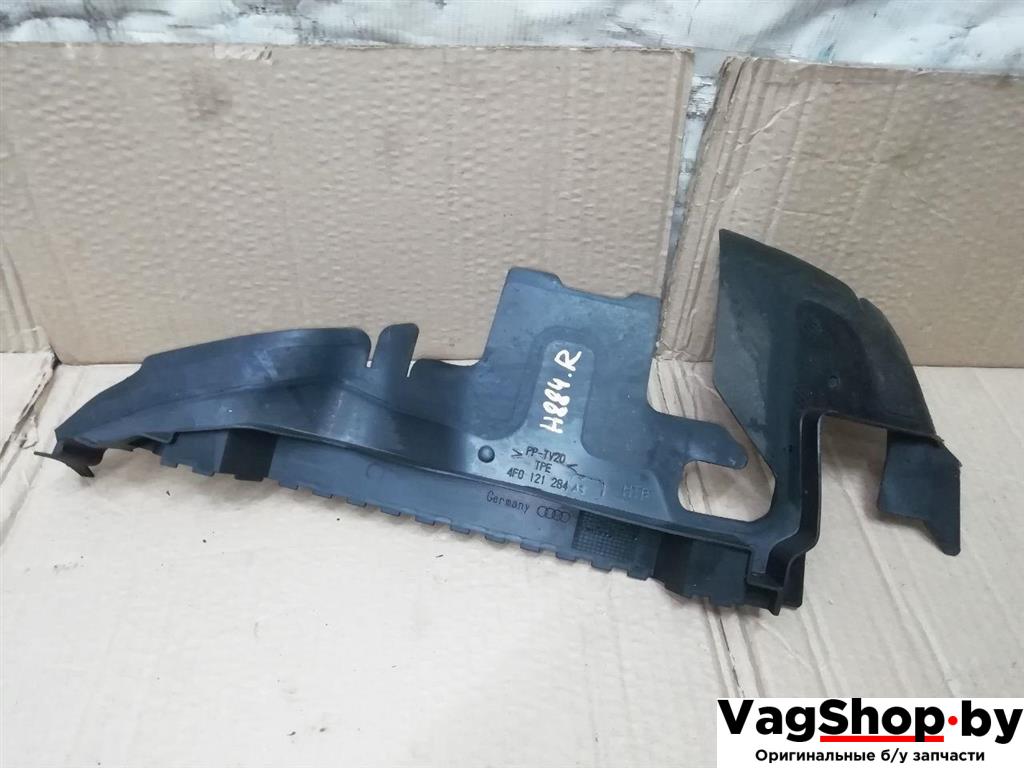 воздуховод Audi A6 4F/C6 2007, 3.0 л., TDi, ASB, дизель, АКПП, голубой, универсал, полный привод, 4F0121284AS - фото №1