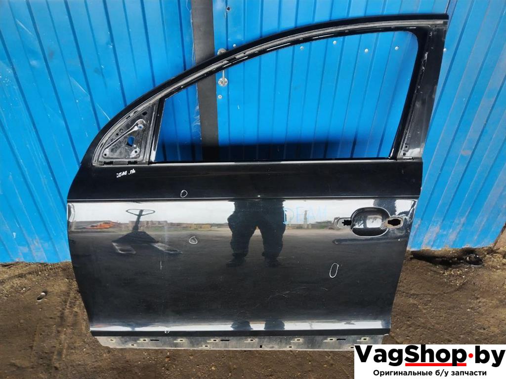 дверь передняя левая Audi Q7 4L 2008, 3.0 л., TDi, дизель, АКПП, черный, внедорожник 5 дв., полный привод - фото №1