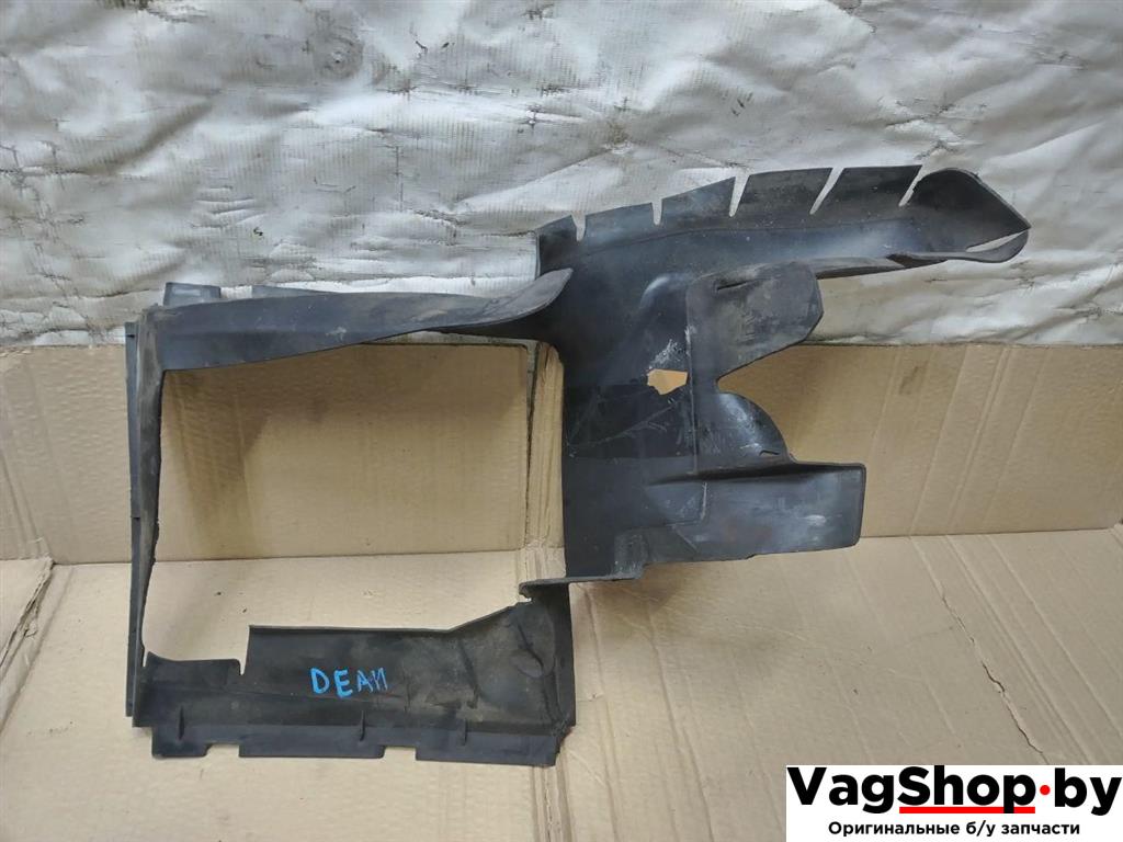 воздуховод интеркулера Audi Q7 4L 2008, 3.0 л., TDi, дизель, АКПП, черный, внедорожник 5 дв., полный привод, 4L0117335B - фото №1