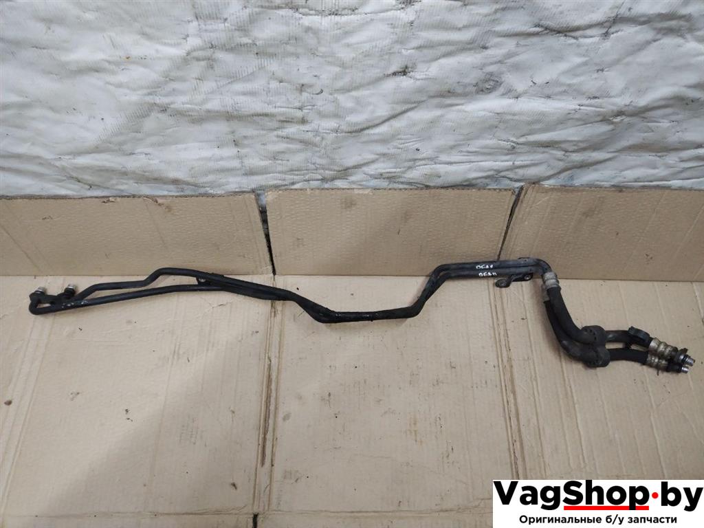 шланг (трубка) АКПП Audi Q7 4L 2008, 3.0 л., TDi, дизель, АКПП, черный, внедорожник 5 дв., полный привод, 7L6317801F - фото №1