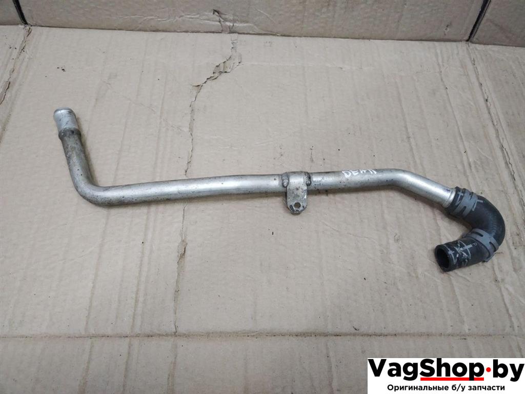 патрубок (трубопровод, шланг) Audi Q7 4L 2008, 3.0 л., TDi, дизель, АКПП, черный, внедорожник 5 дв., полный привод, 7L0819320C - фото №1