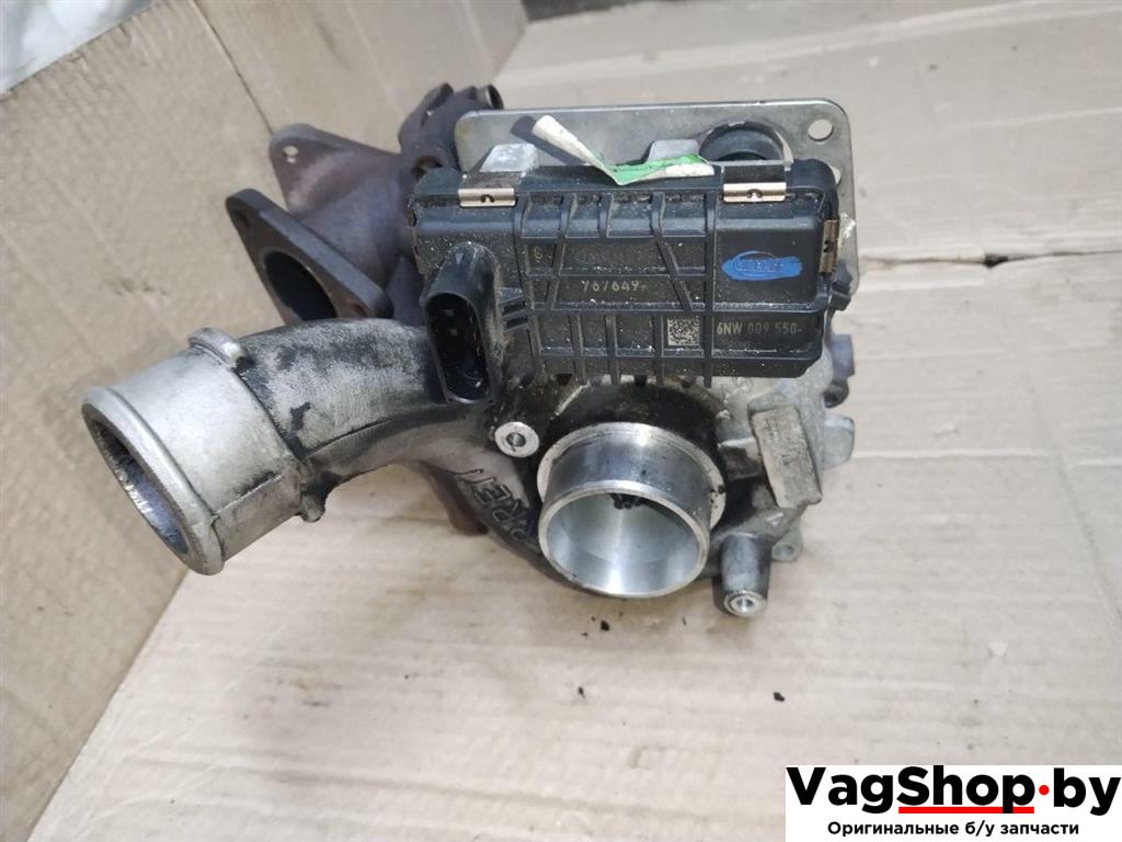 турбина Audi Q7 4L 2008, 3.0 л., TDi, дизель, АКПП, черный, внедорожник 5 дв., полный привод, 6NW009550, 059145722R - фото №1