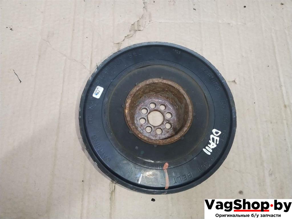 шкив коленвала Audi Q7 4L 2008, 3.0 л., TDi, дизель, АКПП, черный, внедорожник 5 дв., полный привод, 059105251AJ - фото №1