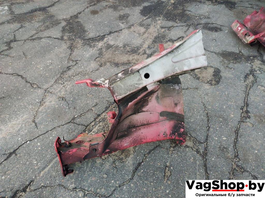 лонжерон левый Volkswagen Golf Plus 2 поколение 2010, 1.6 л., TDi, CAY, дизель, АКПП, красный, хетчбэк 5 дв., передний привод - фото №1
