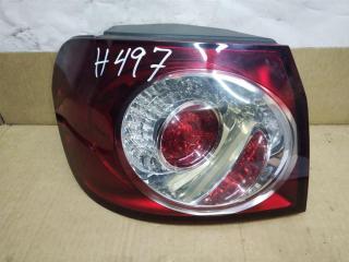 фонарь задний левый Volkswagen Golf Plus 2 поколение 2010, 1.6 л., TDi, CAY, дизель, АКПП, красный, хетчбэк 5 дв., передний привод, 5M0945095R