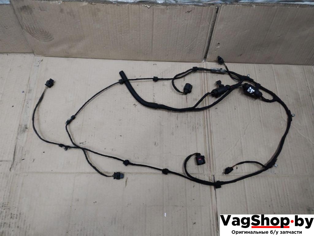 Проводка бампера заднего Audi Q7 4L 2007, 3.0 л., TDi, BUG, дизель, АКПП, черный, внедорожник 5 дв., полный привод, 4L0971104 - фото №1