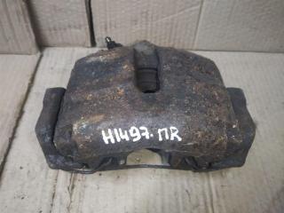 суппорт передний правый Volkswagen Golf Plus 2 поколение 2010, 1.6 л., TDi, CAY, дизель, АКПП, красный, хетчбэк 5 дв., передний привод