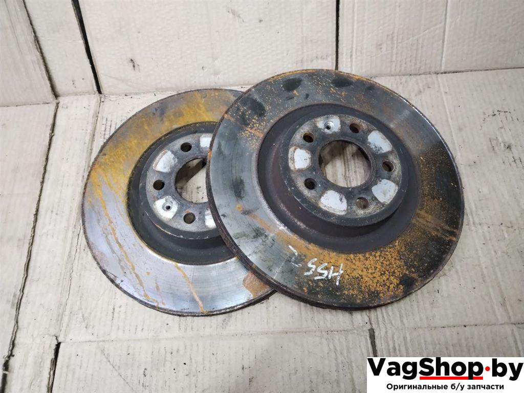 диск тормозной передний Audi Q5 8R 2011, 3.0 л., TDi, CCW, дизель, АКПП, серый, внедорожник 5 дв., полный привод - фото №1