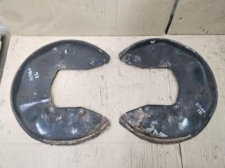 защитный кожух тормозного механизма Audi A6 4F/C6 [рестайлинг] 2009, 2.7 л., TDi, CAN, дизель, МКПП, серебро, универсал, передний привод, 4F0615611, 4F0615612