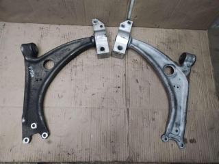 рычаг передний Volkswagen Sharan 2 поколение 2011, 2.0 л., TDi, CFF, дизель, МКПП, черный, минивэн, передний привод