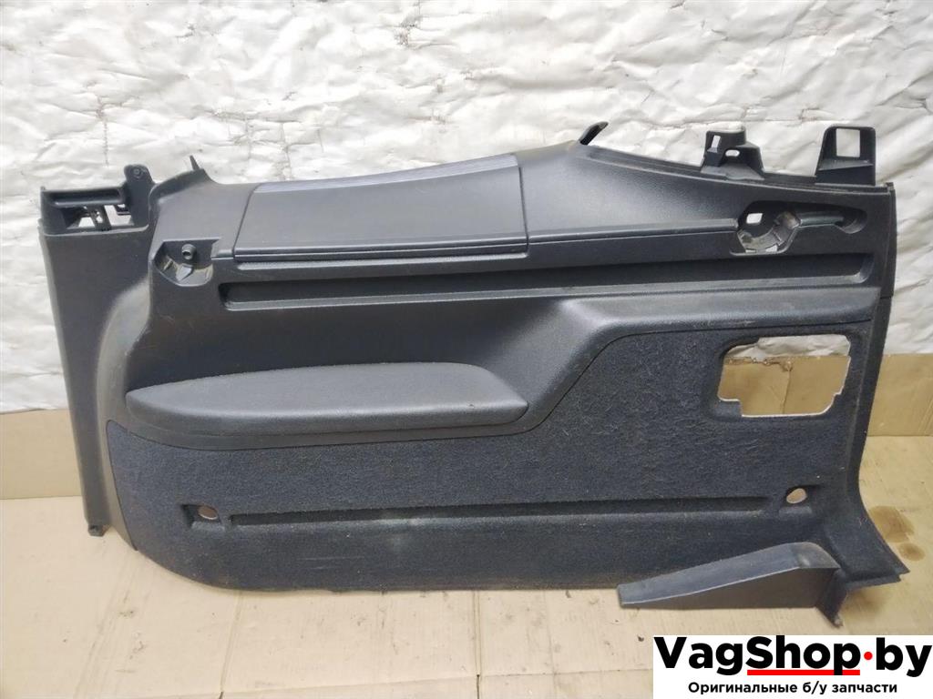 обшивка багажника Volkswagen Sharan 2 поколение 2011, 2.0 л., TDi, CFF, дизель, МКПП, черный, минивэн, передний привод, 7N0867036AQEOZ - фото №1