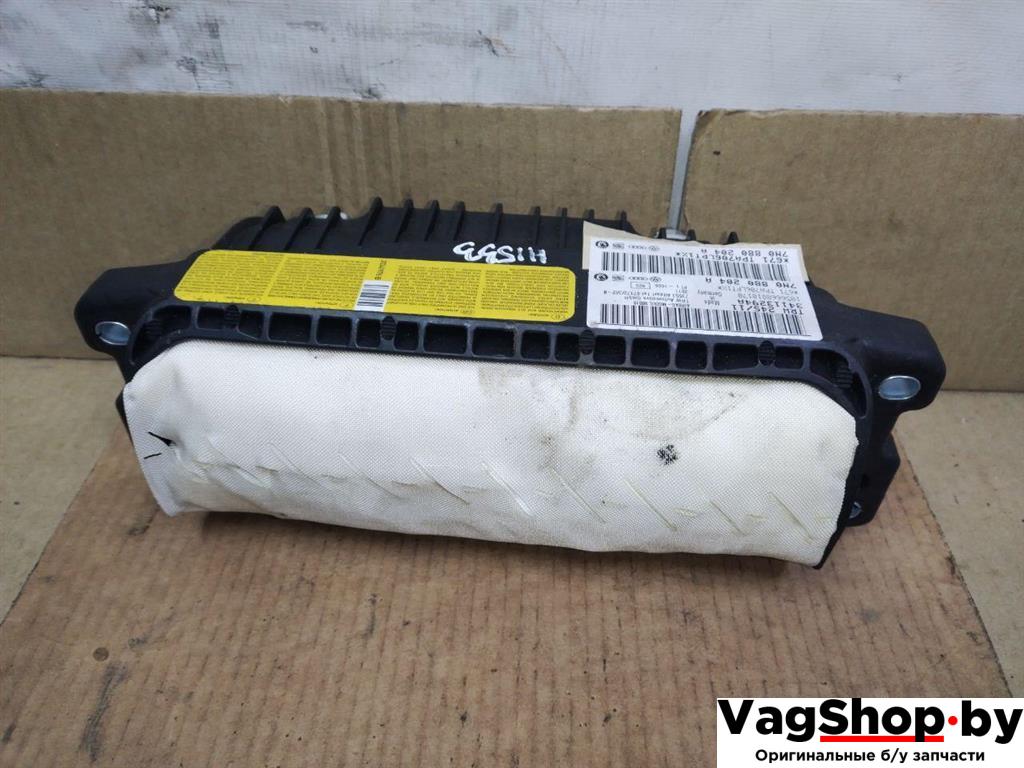 подушка безопасности пассажира Volkswagen Sharan 2 поколение 2011, 2.0 л., TDi, CFF, дизель, МКПП, черный, минивэн, передний привод, 7N0880204A - фото №1