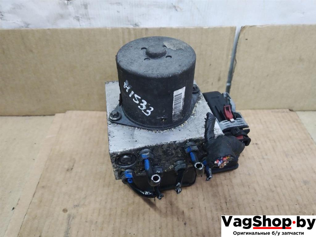 блок ABS Volkswagen Sharan 2 поколение 2011, 2.0 л., TDi, CFF, дизель, МКПП, черный, минивэн, передний привод, 7N0614109N - фото №1