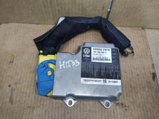 блок AirBag Volkswagen Sharan 2 поколение 2011, 2.0 л., TDi, CFF, дизель, МКПП, черный, минивэн, передний привод, 7N0959655B