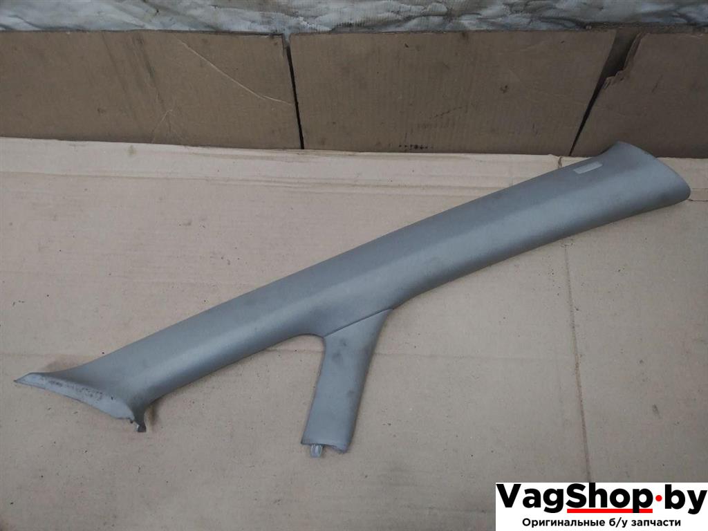 обшивка стойки передней правой Volkswagen Sharan 2 поколение 2011, 2.0 л., TDi, CFF, дизель, МКПП, черный, минивэн, передний привод, 7N0867234 - фото №1