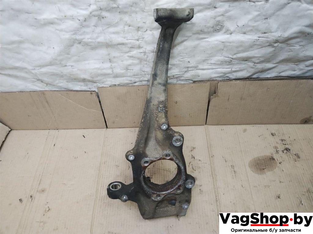 кулак поворотный левый Audi Q5 8R 2011, 3.0 л., TDi, CCW, дизель, АКПП, серый, внедорожник 5 дв., полный привод, R8K0407257ABSJ2FR, 8K0407241AB - фото №1