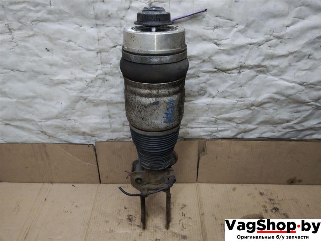 пневмостойка передняя Audi Q7 4L 2007, 3.0 л., TDi, BUG, дизель, АКПП, черный, внедорожник 5 дв., полный привод, 7L8616039B - фото №1