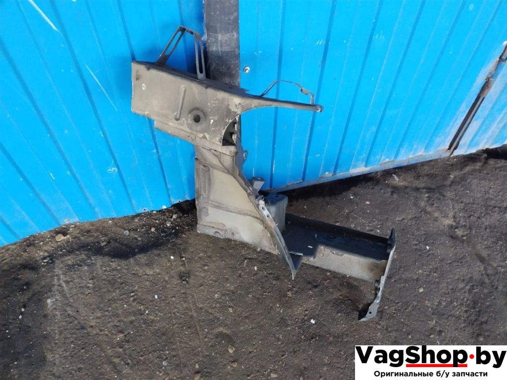 лонжерон правый Volkswagen Sharan 2 поколение 2011, 2.0 л., TDi, CFF, дизель, МКПП, черный, минивэн, передний привод - фото №1